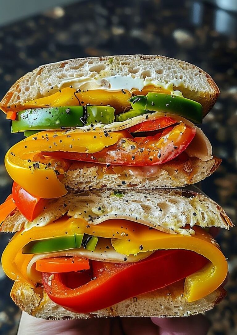 Bell Pepper Sandwich Recipe