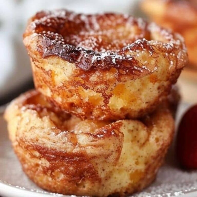 Cinnamon Sugar French Toast Muffins Recipe