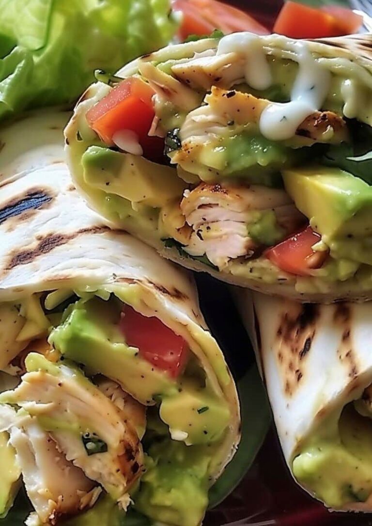 Chicken Avocado Ranch Burritos Recipe