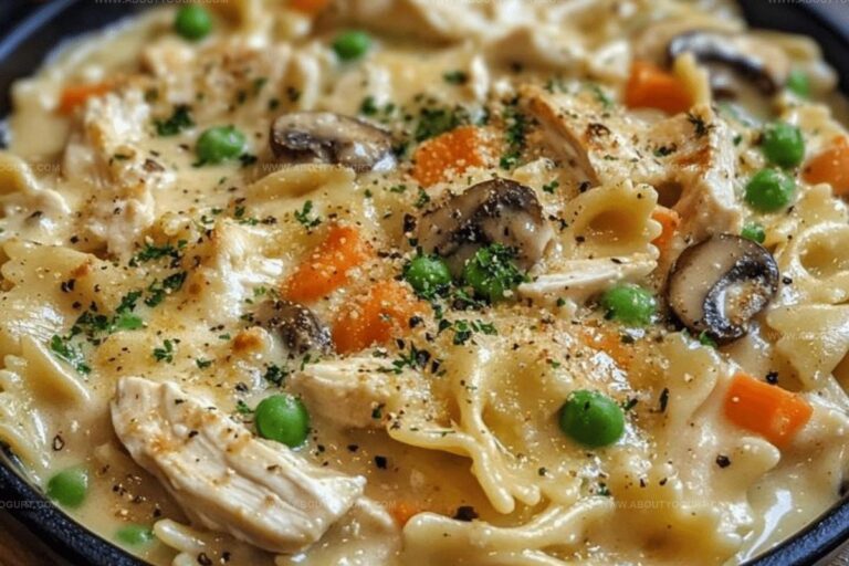 Chicken Pot Pie Pasta Recipe