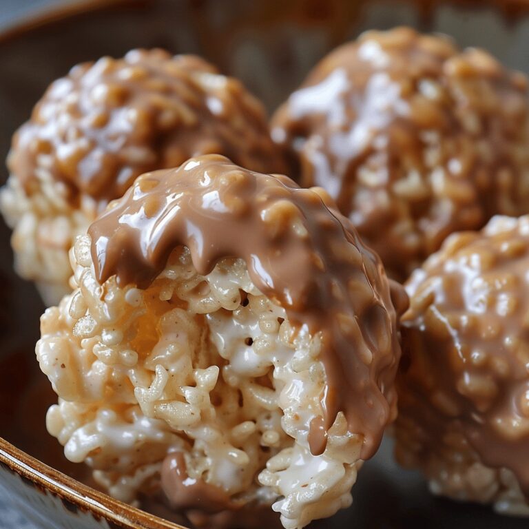 Rice Krispie Peanut Butter Balls Recipe