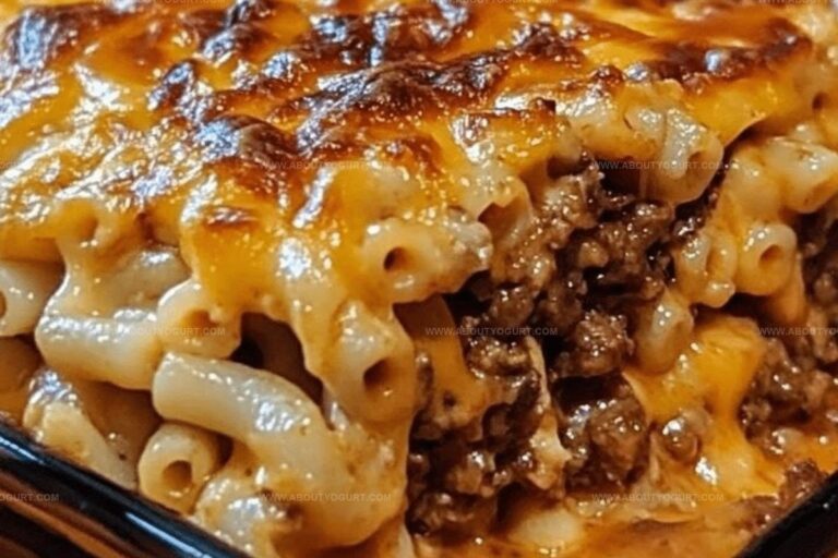 Mac and Cheese Meatloaf Casserole Recipe