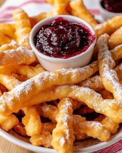 Crispy Funnel Cake Sticks Recipe