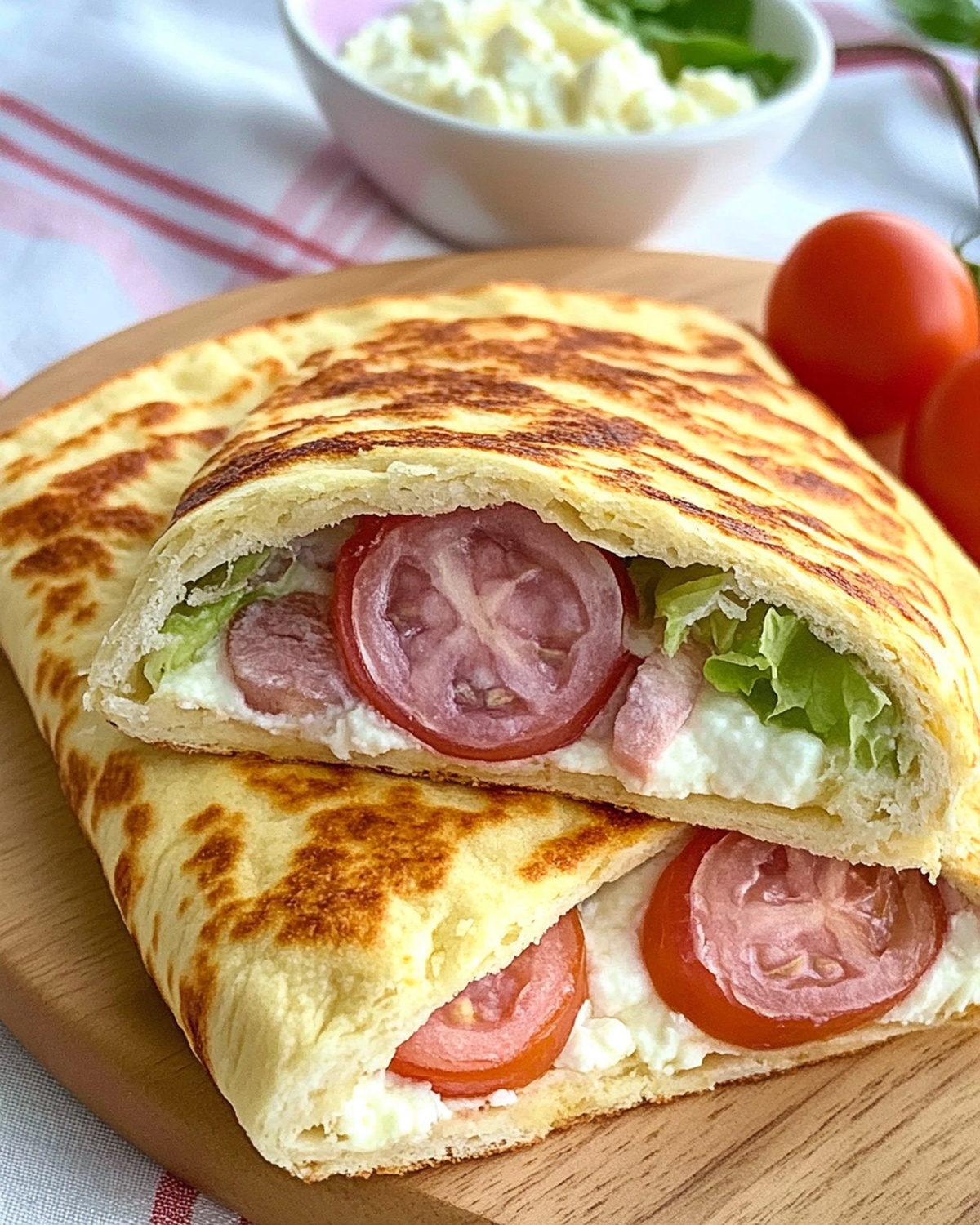 Cottage Cheese Flatbread Recipe