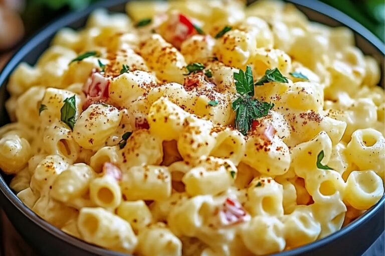 Deviled Egg Pasta Salad Recipe