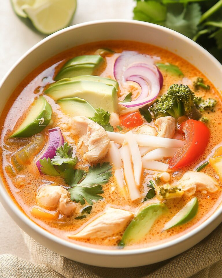 Thai Coconut Curry Chicken Soup Recipe