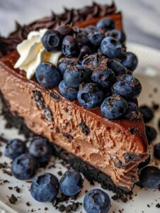 Chocolate Blueberry Cheesecake Recipe