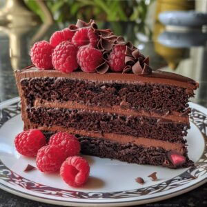 Chocolate Raspberry Truffle Cake Recipe