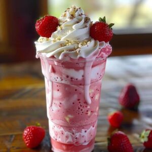 Strawberries & Cream Frappuccino Recipe
