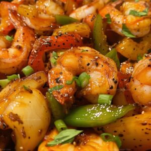 Shrimp and Pepper Stir-Fry Recipe
