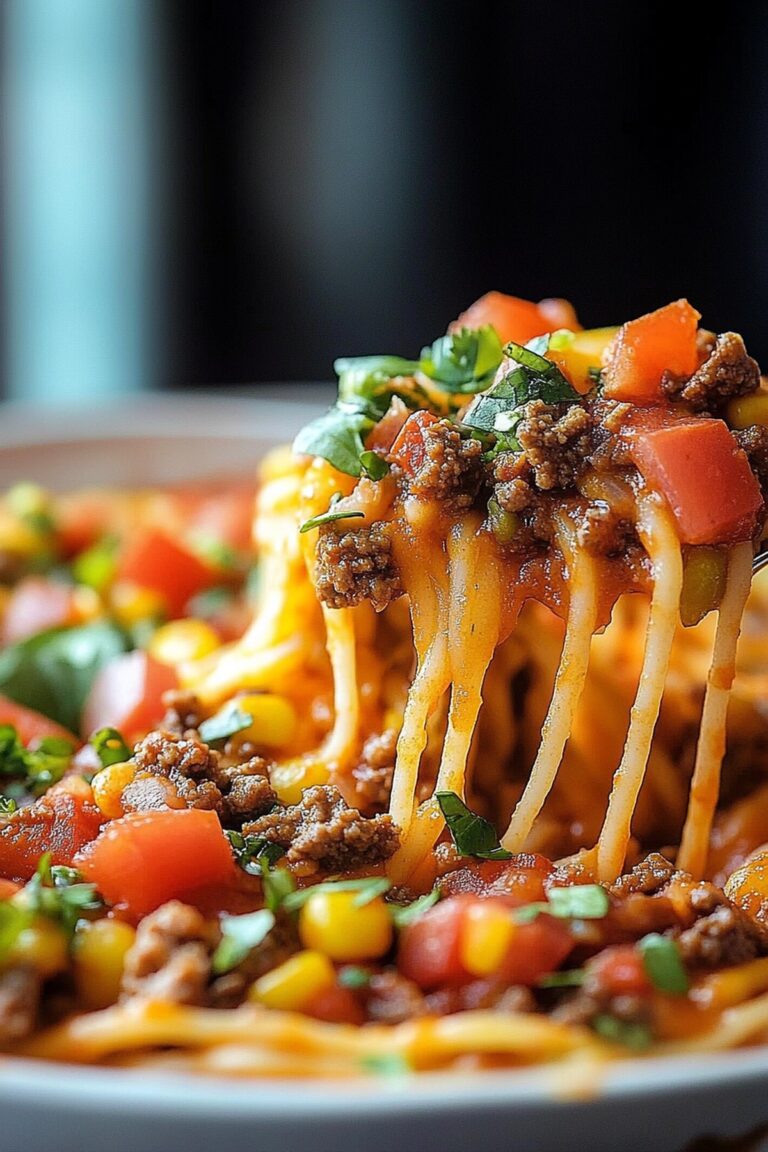 Taco Spaghetti Recipe