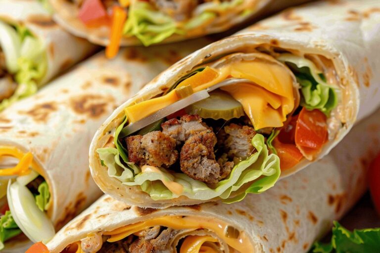 Big Mac Wraps Recipe