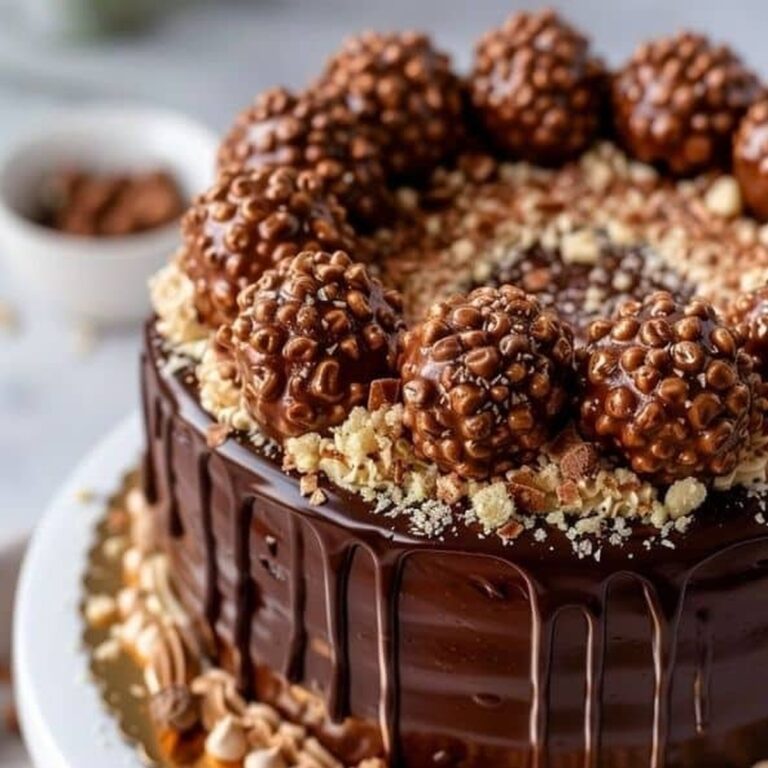 Ferrero Rocher Cake Recipe