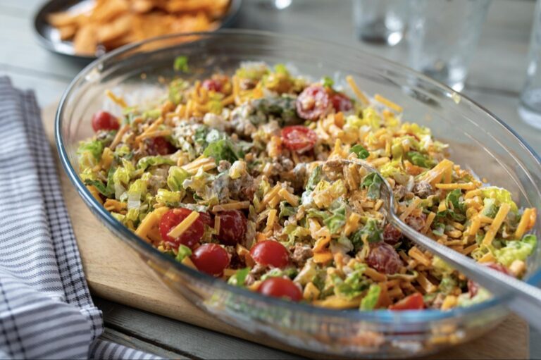 Keto Catalina Taco Salad Recipe Low-Carb & Flavorful