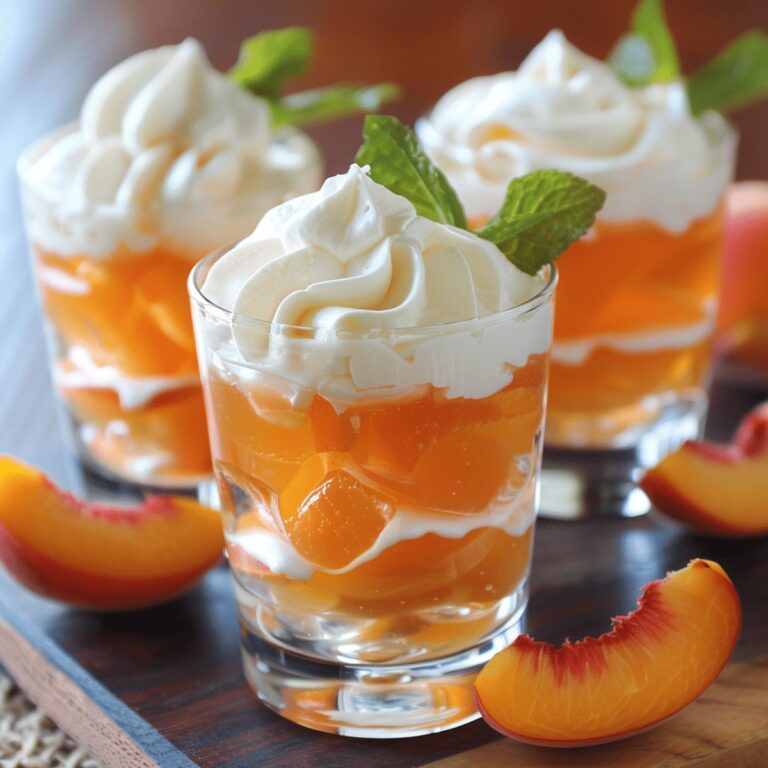 Peach Jello Shots Recipe