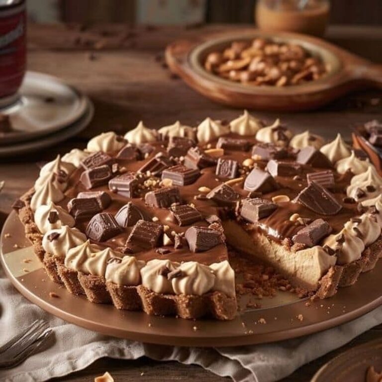 Giant Reeses Peanut Butter Cup Pie Recipe