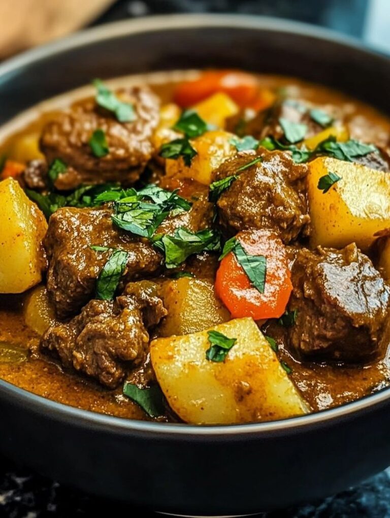 Flavorful Caribbean Beef Curry Recipe