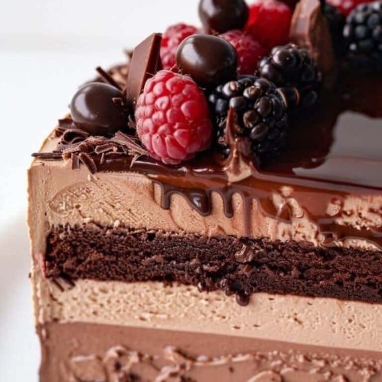 Ultimate Triple Chocolate Mousse Dream Cake Recipe