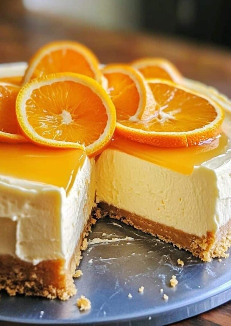 Orange Creamsicle Cheesecake Recipe