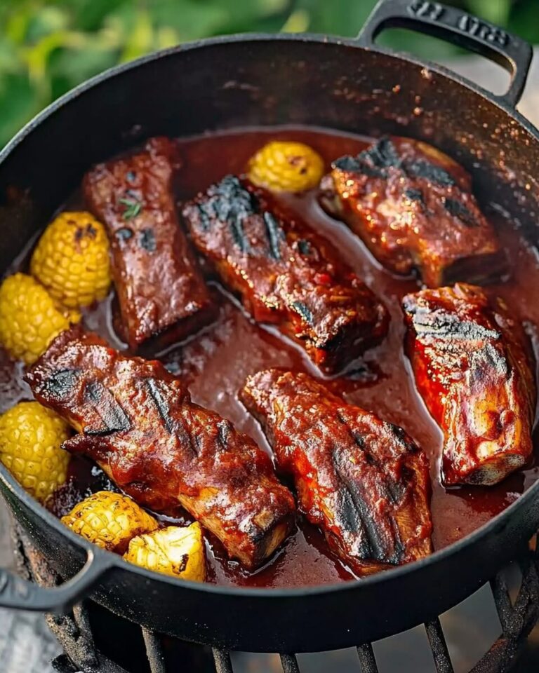 Rhubarbecue Pork Ribs Recipe
