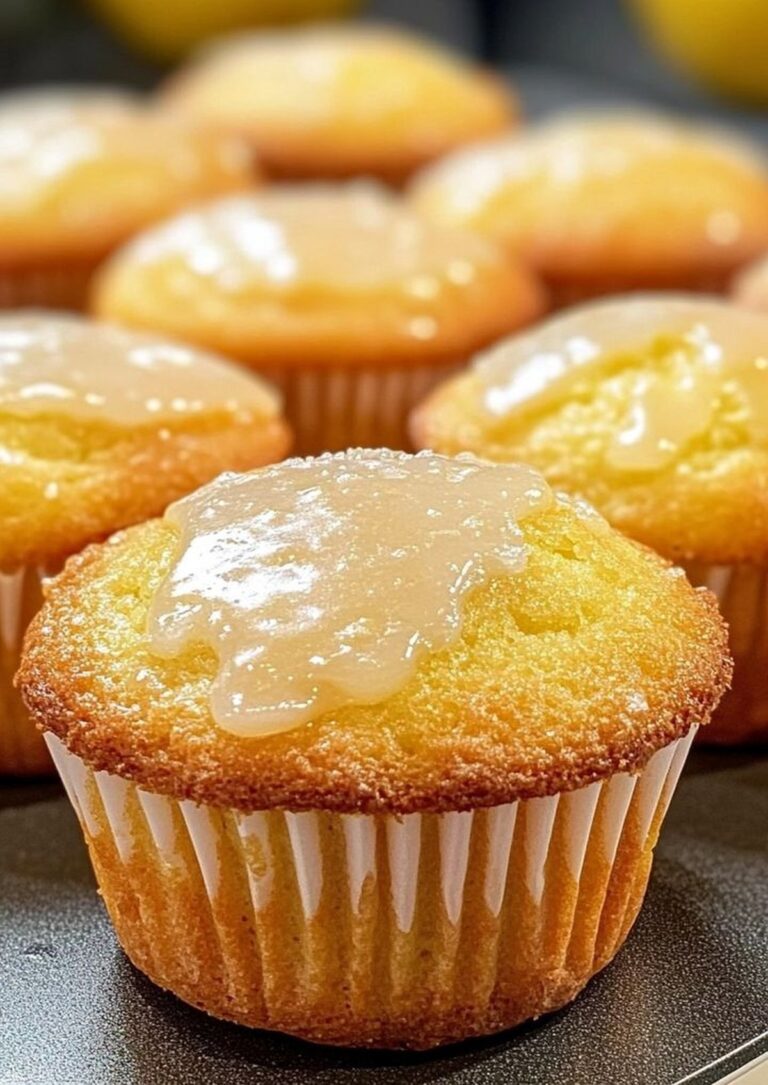 Fresh and Fluffy Lemon Muffins with a Tangy Twist Recipe