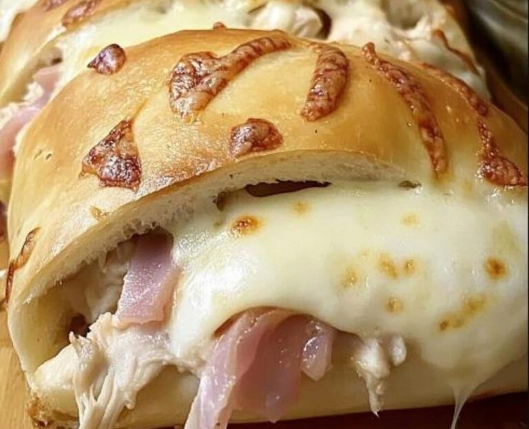 Chicken Cordon Bleu Stromboli Recipe