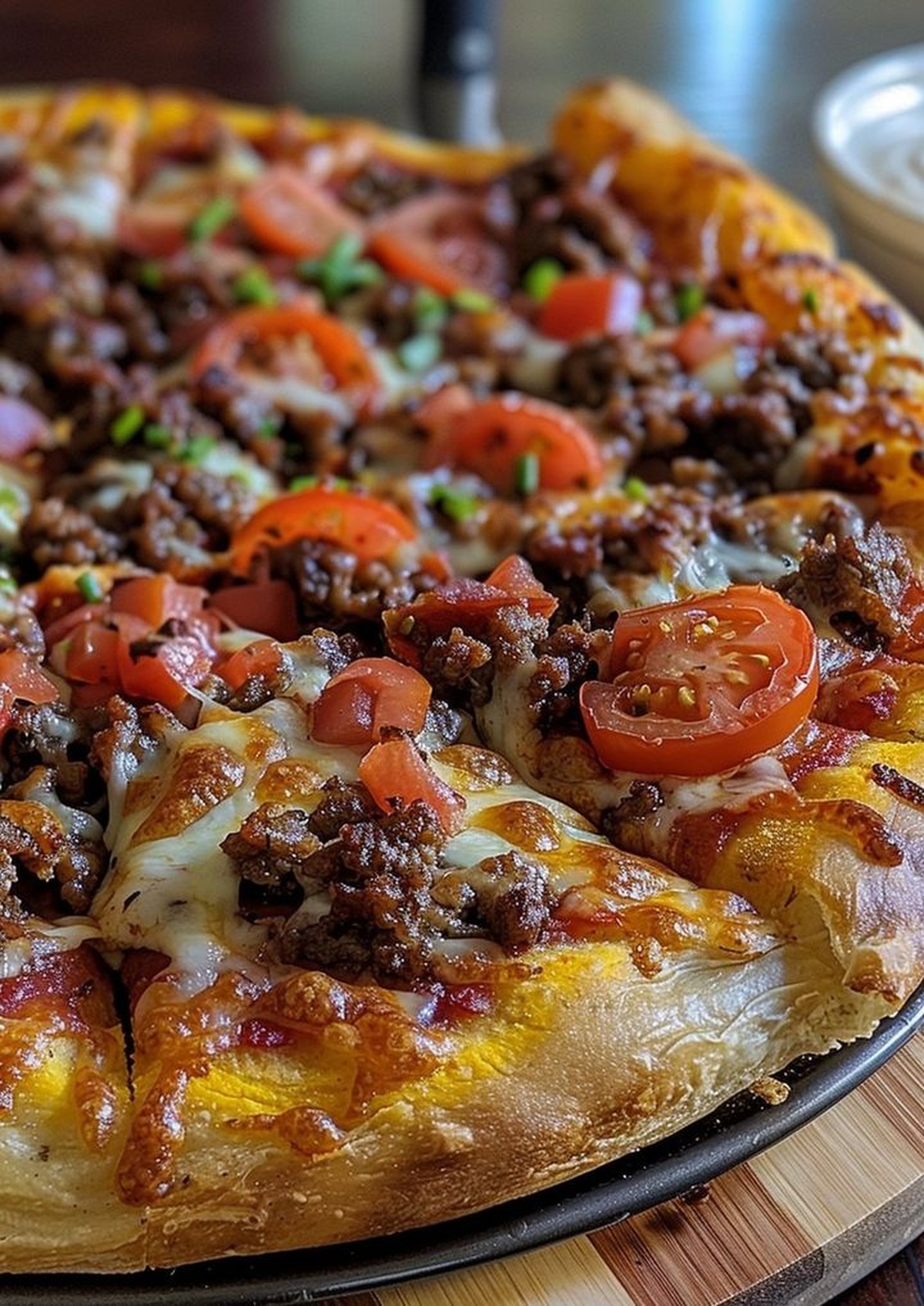 Amazing Pizza Burger Pie Recipe