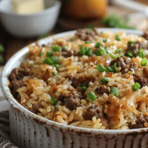 Hamburger and Rice Casserole Recipe