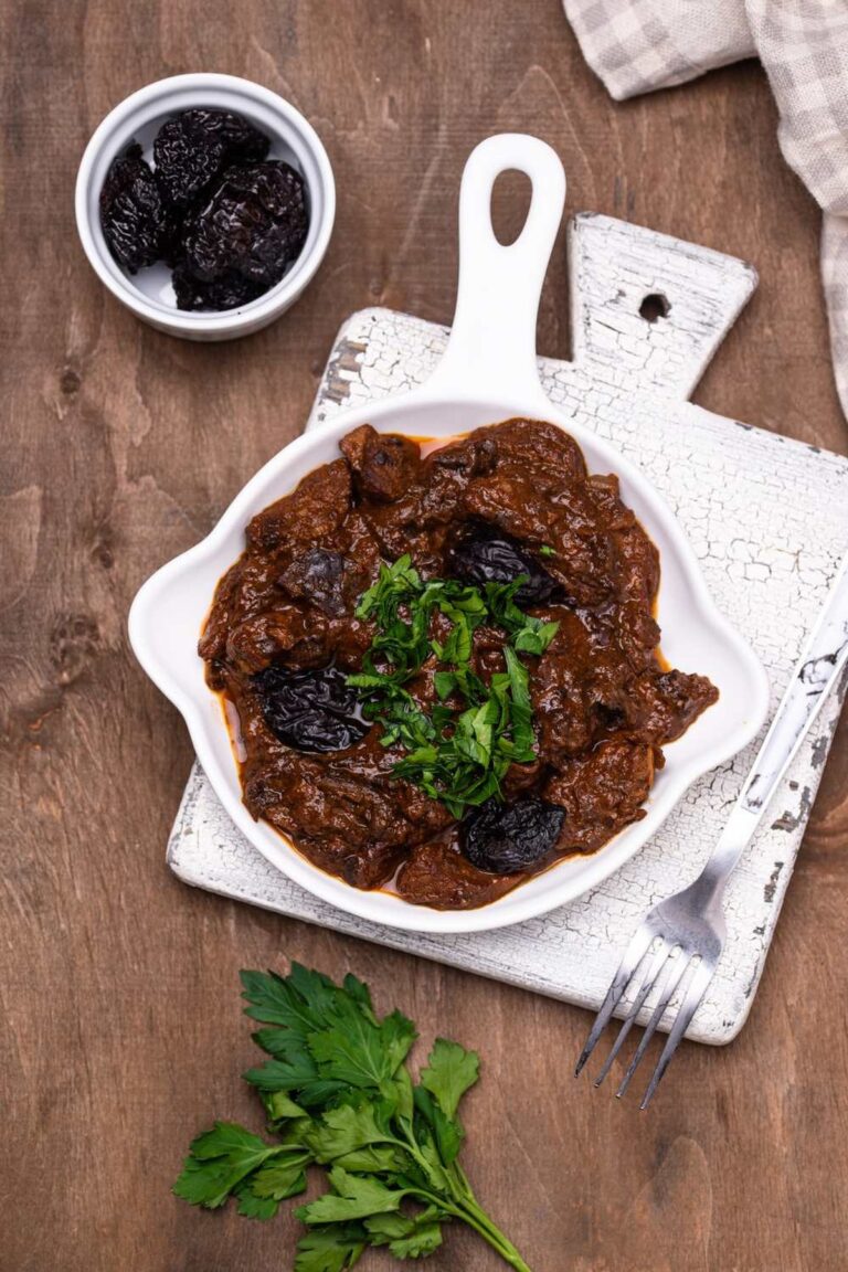 Pork And Prune Casserole Recipe
