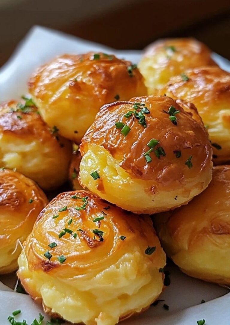Leftover Mashed Potato Cheese Puffs Recipe