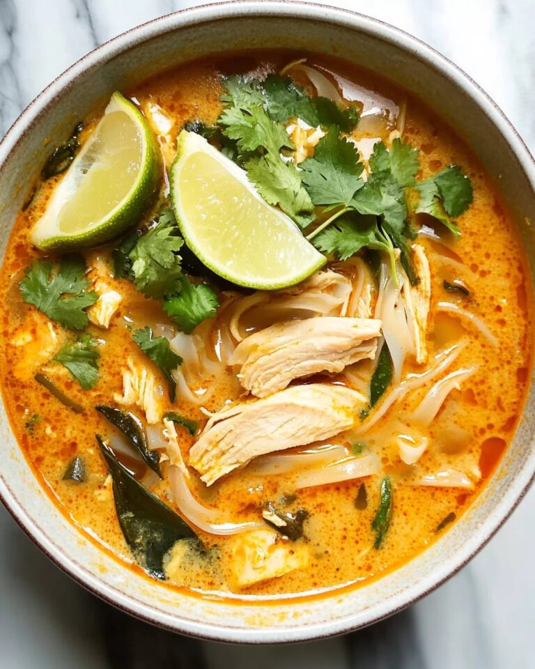 Easy Thai Chicken Curry Soup Recipe