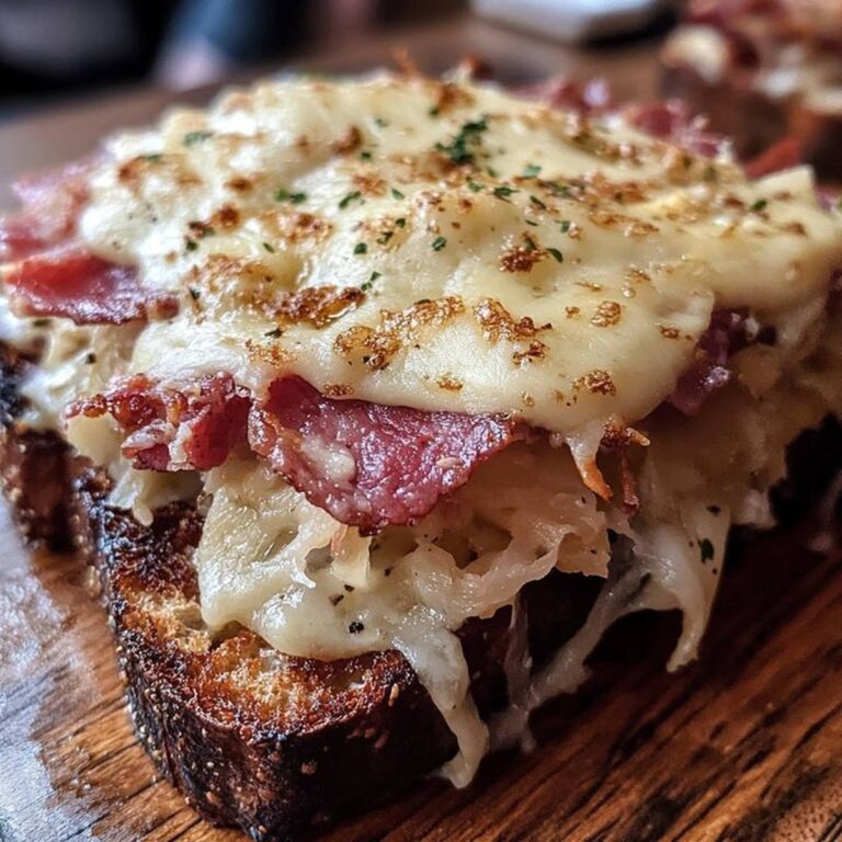 Open-Faced Reuben Delight Recipe