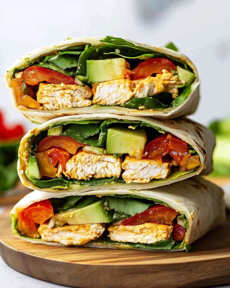 Healthy Chicken Avocado Wraps Recipe