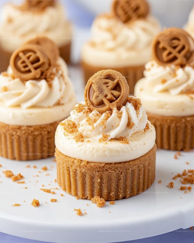 Mini Biscoff Cheesecakes Recipe
