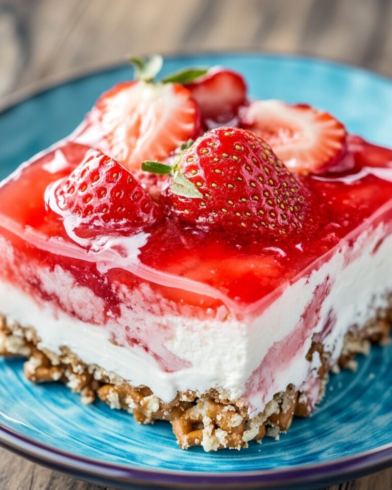 Strawberry Pretzel Jello Salad Recipe