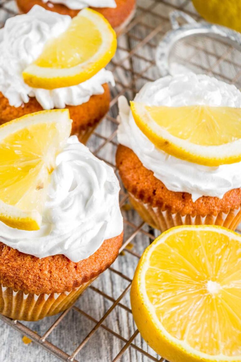 Lemon Curd Cupcakes Recipe
