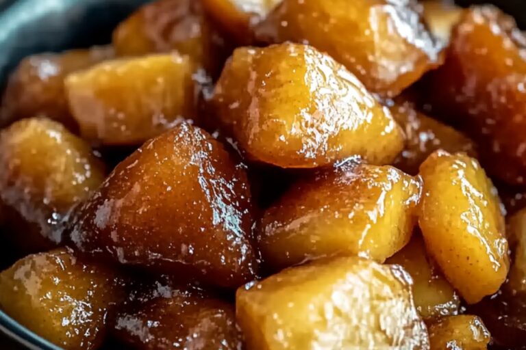 Easy Slow Cooker Cracker Barrel Fried Apples Recipe