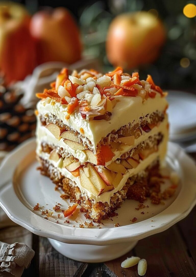 Heavenly Carrot Apple Cake Recipe