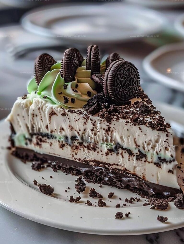 Mint Oreo Cheesecake Recipe