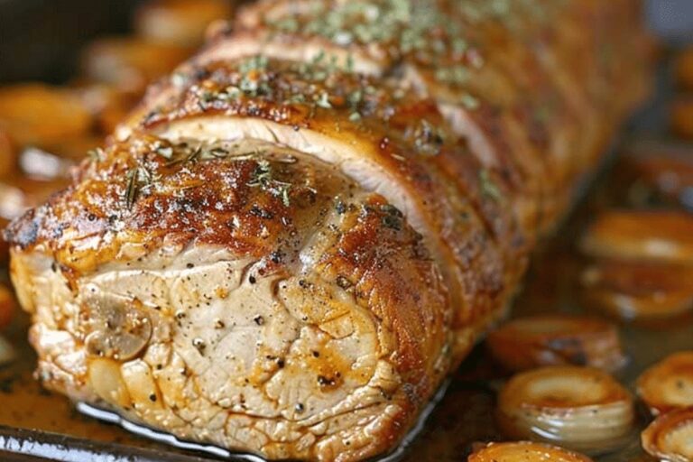Tender and Juicy Pork Loin Roast Recipe