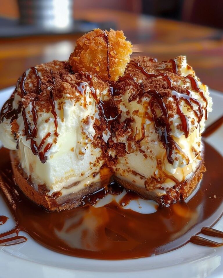 Fried Ice Cream Cheesecake Recipe