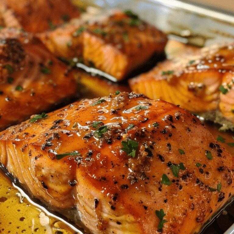 Cajun Honey Butter Salmon Recipe