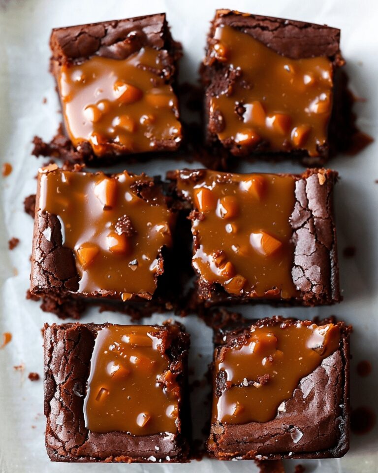 Chocolate Caramel Turtle Brownies Recipe