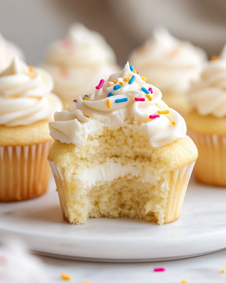 Vanilla Birthday Cupcakes Recipe