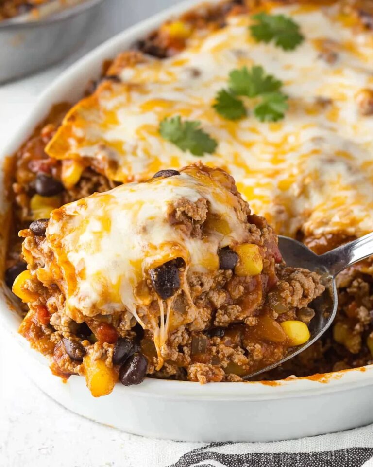 Beef Enchilada Casserole Recipe