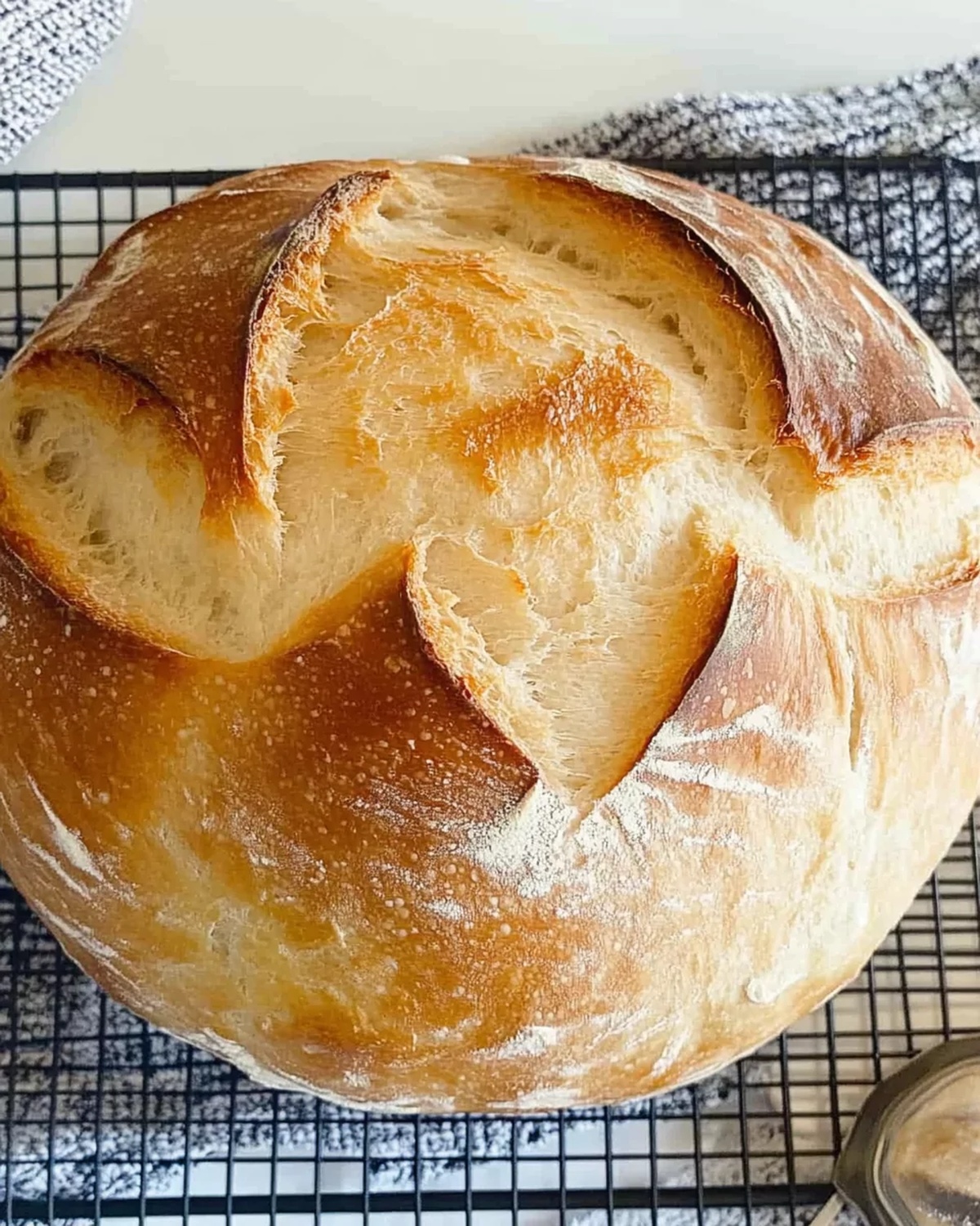 Speedy Same Day Sourdough Bread Recipe