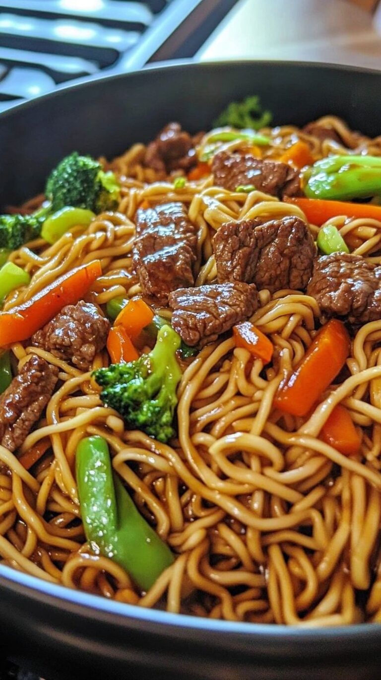 Beef Lo Mein Recipe