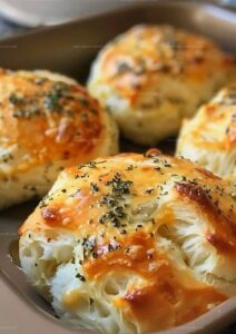 Pillsbury Biscuit Garlic Butter Cheese Bombs Recipe