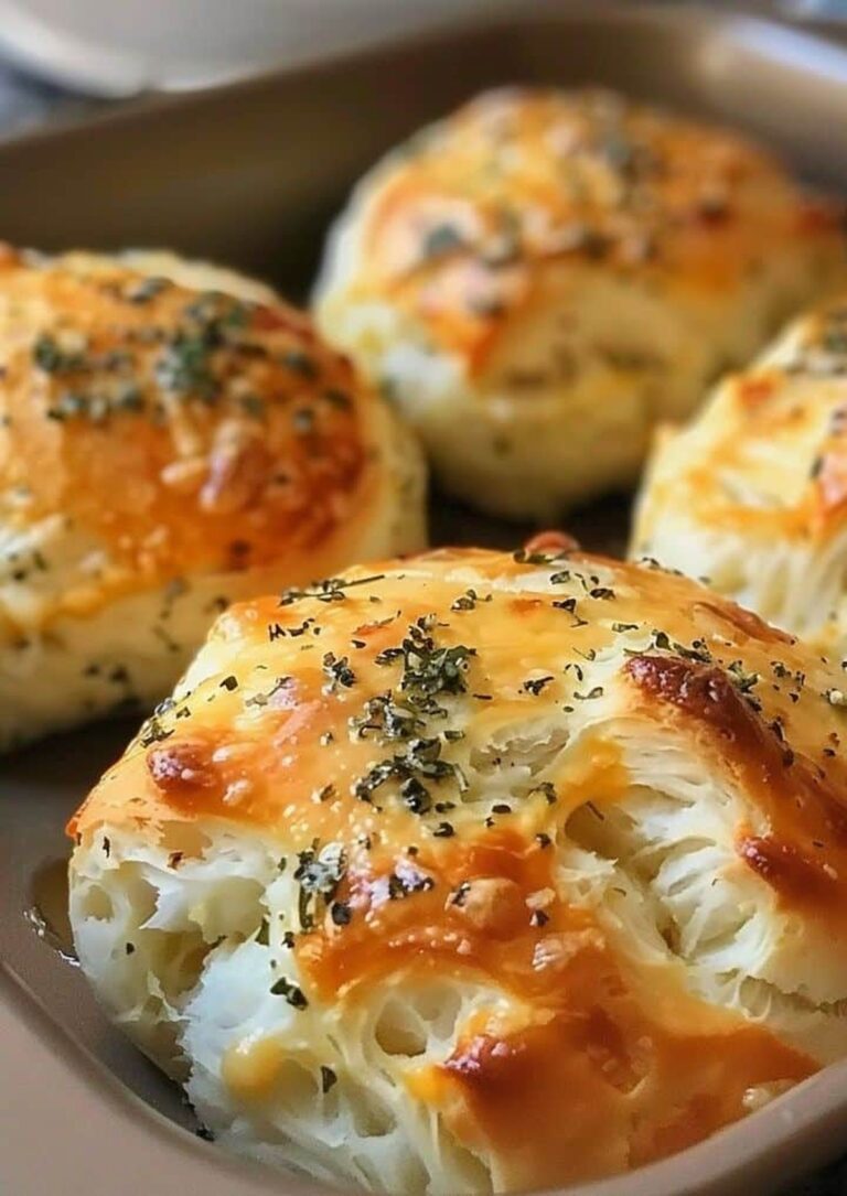 Pillsbury Biscuit Garlic Butter Cheese Bombs Recipe