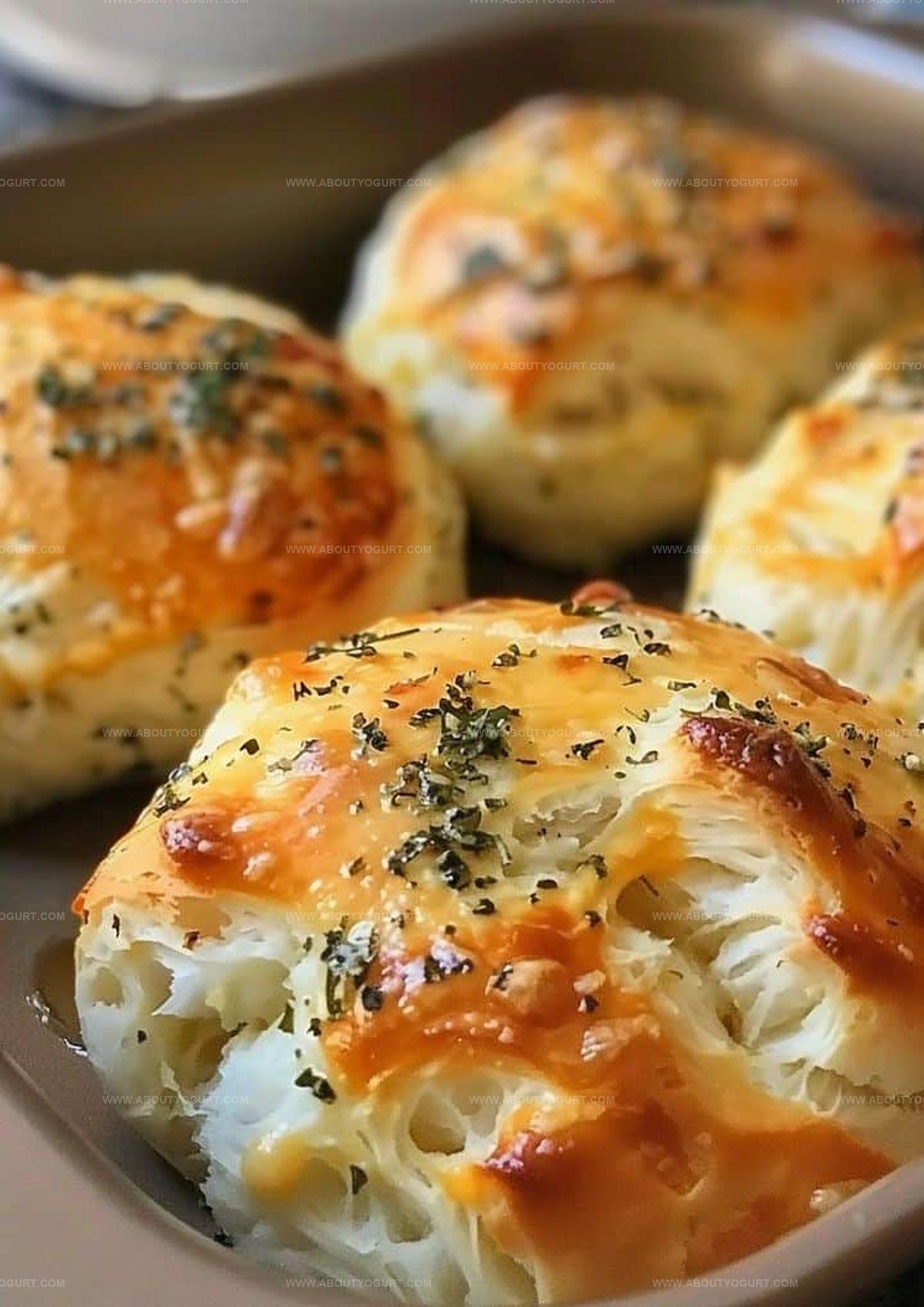 Pillsbury Biscuit Garlic Butter Cheese Bombs Recipe